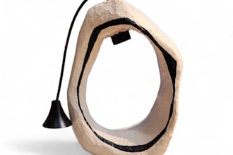 create unique handmade paper art and paper mache sculpture