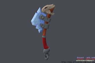 game ready 3d assets props weapons and environments