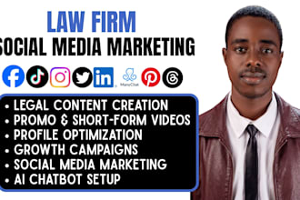 grow your legal attorney law firm social media to attract more legal clients