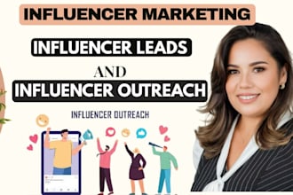 do micro influencer leads, research and influencer outreach for instagram, fb