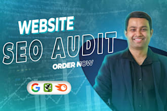 do technical website seo audit with competitor analysis and action plan to rank