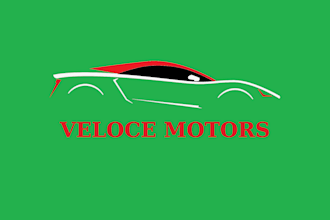 design car and automotive logo