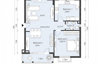 make floor plans and sketches into clean autocad 2d 3d drawings