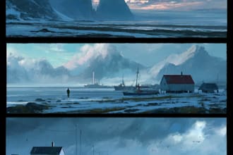 create environment concept art