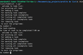 write and debug python scripts