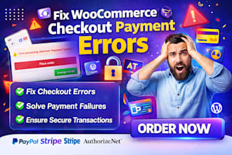 fix woocommerce bugs errors checkout payment problems