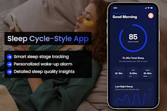 create a sleep tracking app like autosleep or sleep cycle