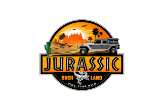 create professional and specially jurassic park logo design