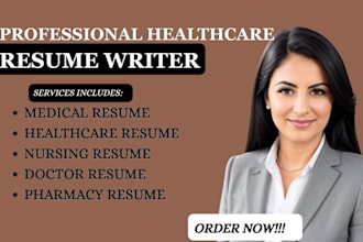 write healthcare resume medical biotech nursing pharmacy and doctor