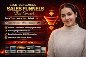 clickfunnels sales funnel, thrivecart, leadpages, samcart, wix, ghl landing page