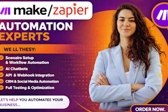 fix make com automation make com scenario make com zapier made com make expert
