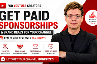 find youtube sponsorships, brand deals and paid partnerships for creators