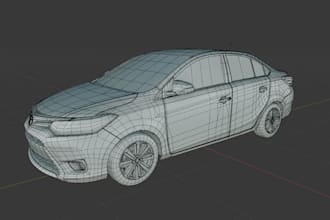 3d car model, 3d vehicle, fivem, gta vehicle, manifold, geometry, 3d car mod