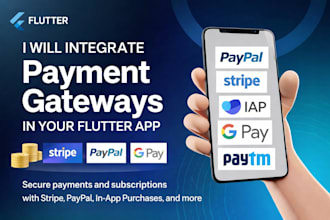 integrate in app payments and subscriptions in flutter apps