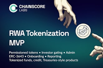 develop a real world asset rwa tokenization platform, real estate, stocks, etc
