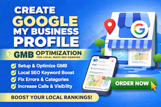 create google my business profile gmb optimization for local maps seo ranking