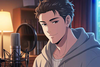 record deep anime male voiceover sensual erotic sfw nsfw asmr, games, narration