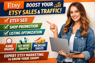 etsy shop promotion etsy SEO  marketing to boost etsy sales