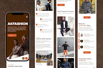 design figma mobile ui ux design with a clickable prototype