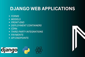 develop and deploy websites and applications on python django