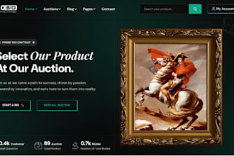 build squarespace auction website bidding website marketplace auctioning website
