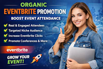 do eventbrite promotion, eventbrite banner conference marketing, event promotion