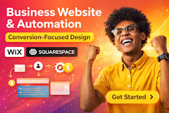 build your business website with automation and lead capture