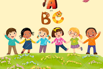 design phonic worksheets for children of different age
