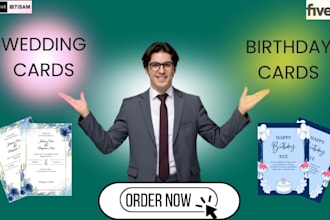 design beautiful wedding and birthday cards in canva