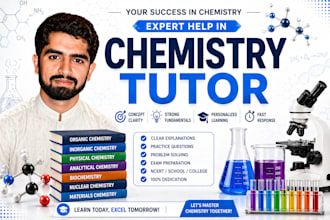 be your professional chemistry tutor
