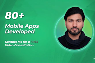 do mobile app development ios app android app with react native flutter ai