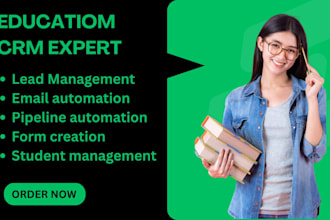 setup education CRM using teachworks, tutorcruncher, kajabi CRM, learndash