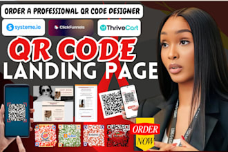 qr code to landing page, clickfunnels sales funnel, thrivecart, systeme io