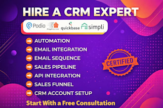 do complete hubspot setup, onboarding, integrations and automation workflows