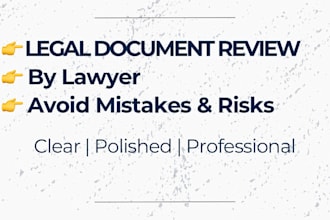 review and proofread your spanish legal documents