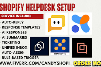 setup shopify helpdesk gorgias tidio commslayer willdesk reamaze crisp replydesk