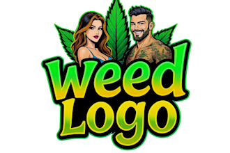 professional weed and cannabis logo design for your brand