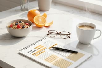 design clean printable planners and journals