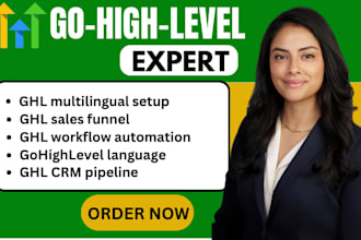 setup multilingual gohighlevel website funnel for european clients