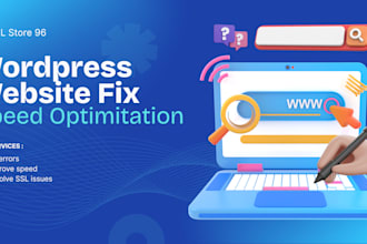 fix website issues, errors, and improve loading speed