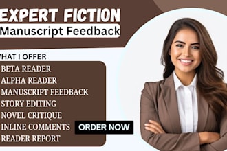 alpha beta reader all your fiction novel provide reader report inline comment