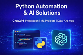 build python automation and chatgpt integration