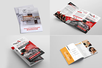 product brochure, brochure design, company brochure, trifold brochure