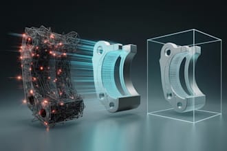 do reverse engineering for mechanical parts, sheet metals, cad for manufacturing