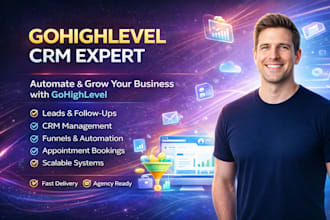 manage fix and optimize your gohighlevel CRM system