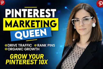 be your pinterest marketing manager and design viral pins
