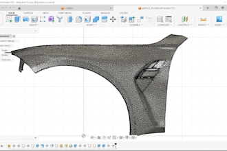 design bmw g80 m3 front fenders for fabrication