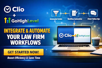 integrate clio with gohighlevel for automated law firm workflows