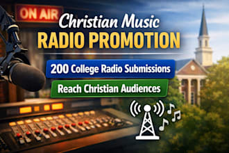 submit your gospel and christian music to 10k college radio