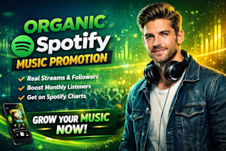 do organic spotify music promotion
